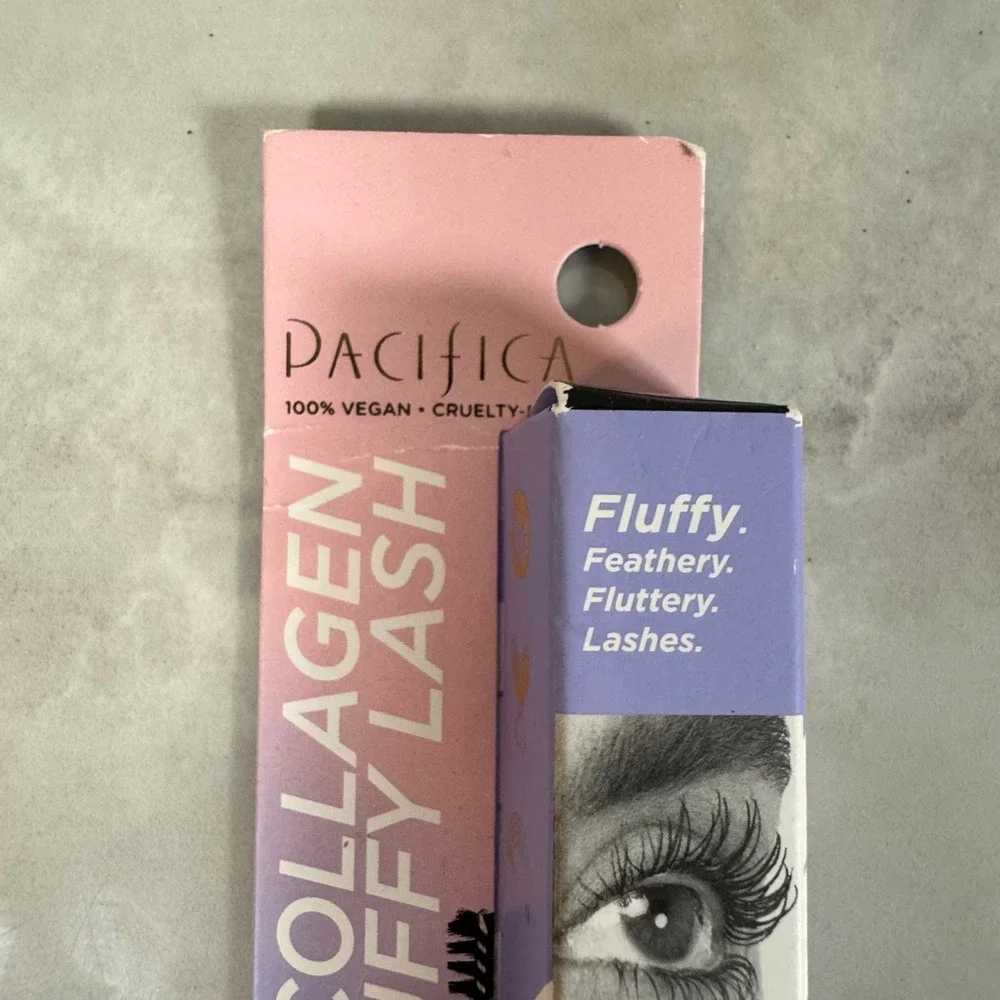 Pacifica Vegan Collagen Fluffy Lash‎ Mascara Feathery Fluttery Lashes 7g/.24 oz